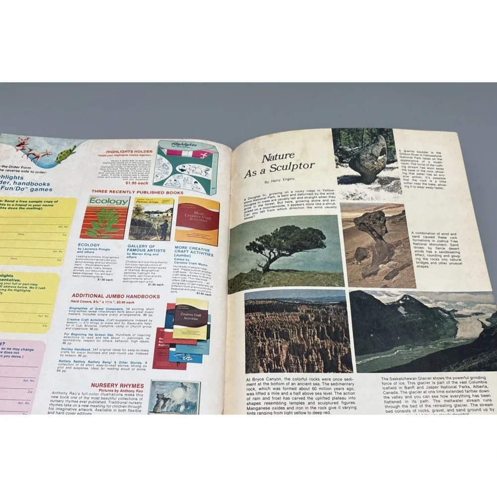 Highlights For Children Activities Magazine‎ Vintage August September 1975
